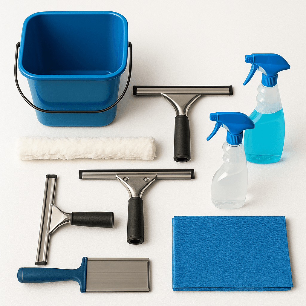 Umývanie okien a čistenie povrchov